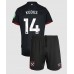 Maillot de foot West Ham United Mohammed Kudus #14 Extérieur vêtements enfant 2024-25 Manches Courtes (+ pantalon court)